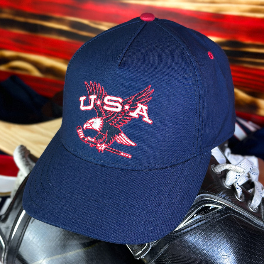 Navy USA eagle hat from Beauty Status